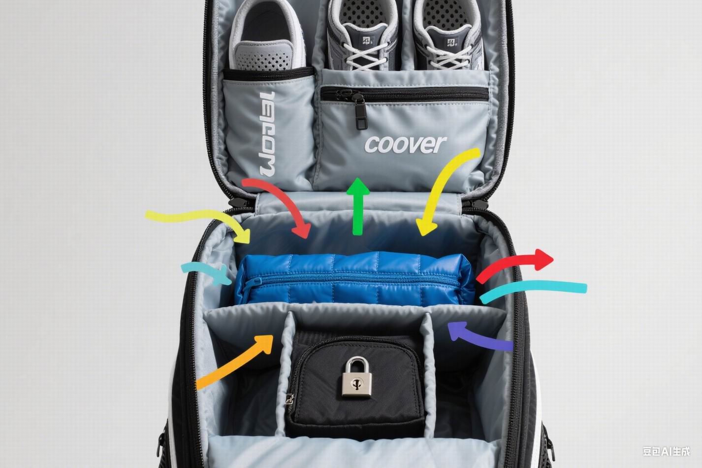 Golf Bag Accessories Organization